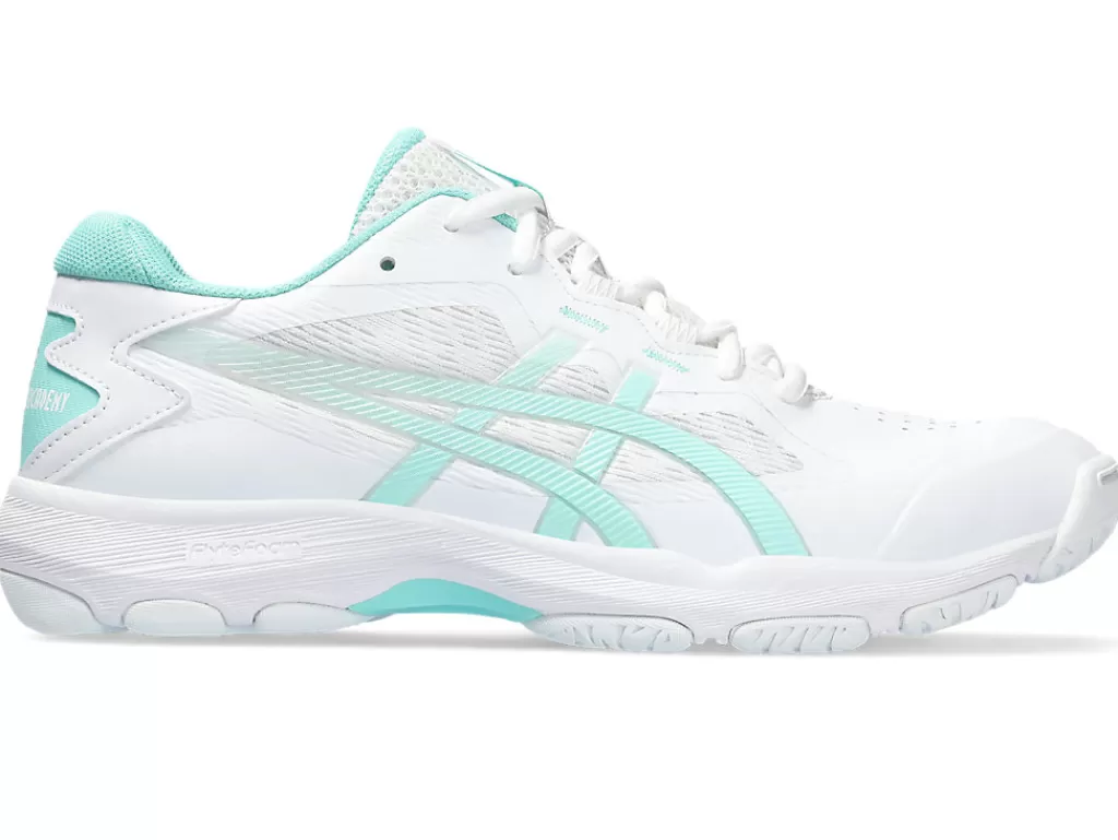 ASICS Netbal | Netbal>GEL-NETBURNER ACADEMY 9 White/Illuminate Mint