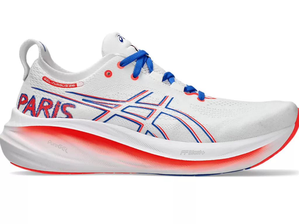 ASICS GEL-NIMBUS™ | Hardlopen>GEL-NIMBUS 26 White/Sunrise Red