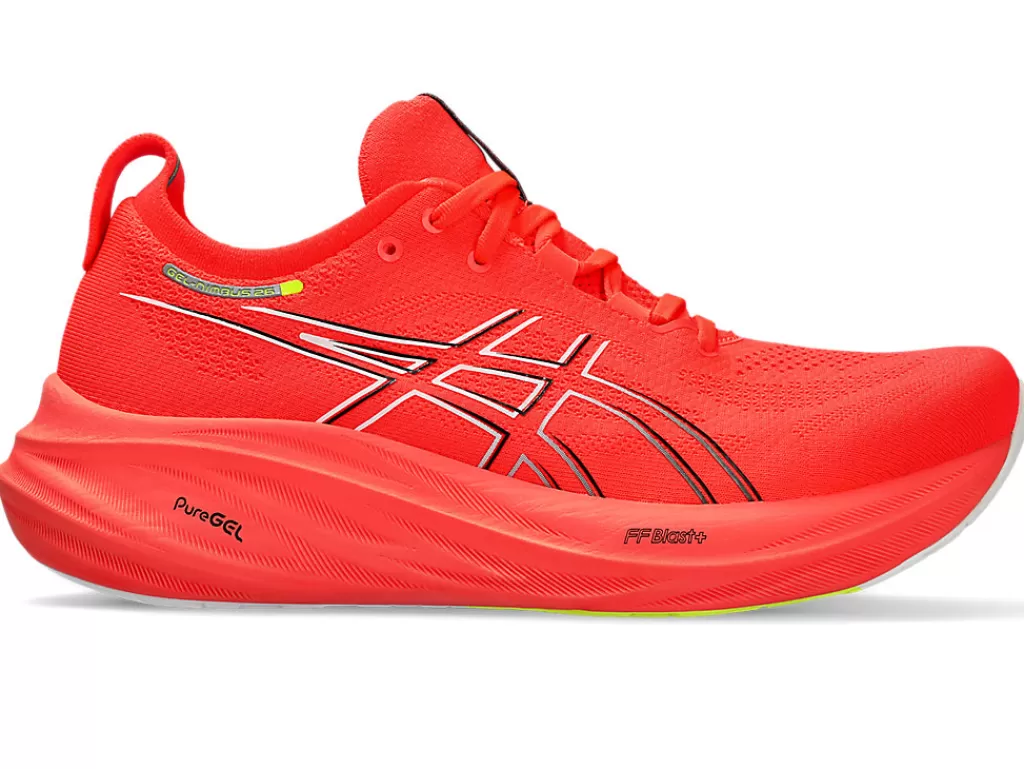 ASICS GEL-NIMBUS™ | Hardloopschoenen>GEL-NIMBUS 26 Sunrise Red/Black