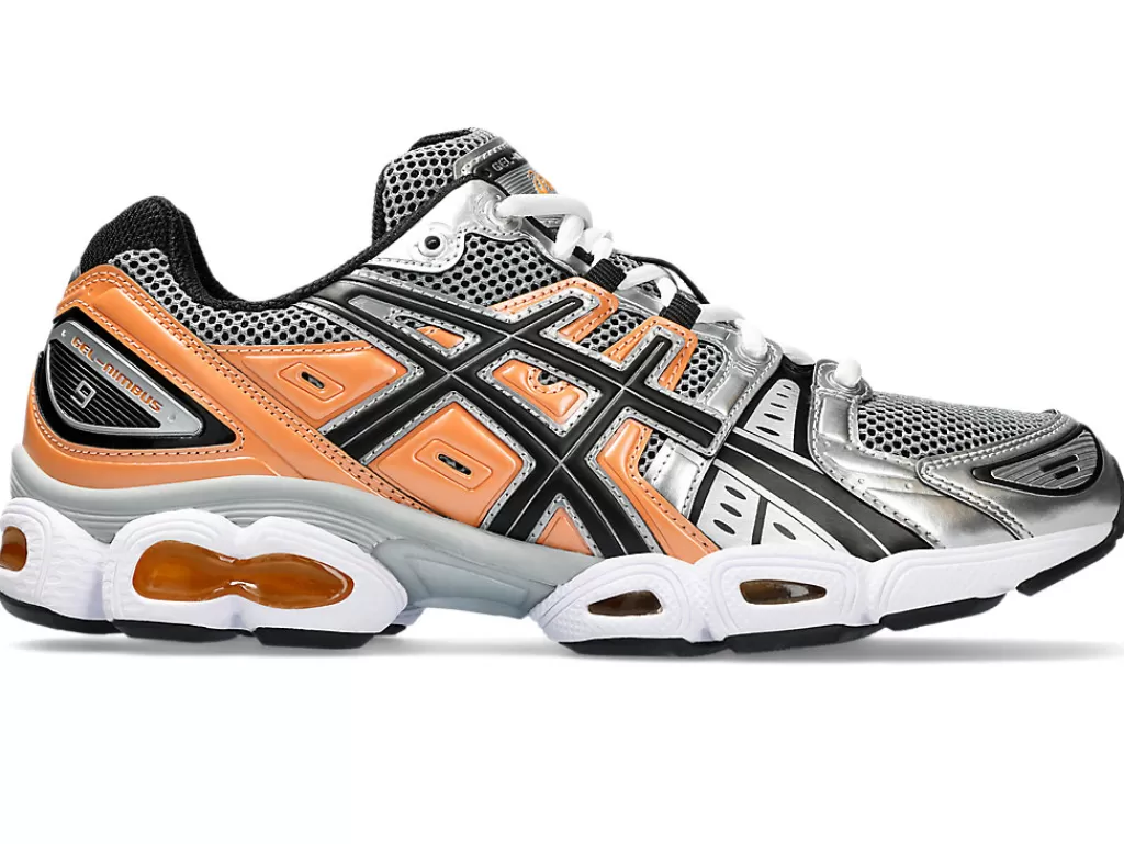 ASICS Sportstyle | GEL-NIMBUS 9>GEL-NIMBUS 9 Sheet Rock/Orange Lily