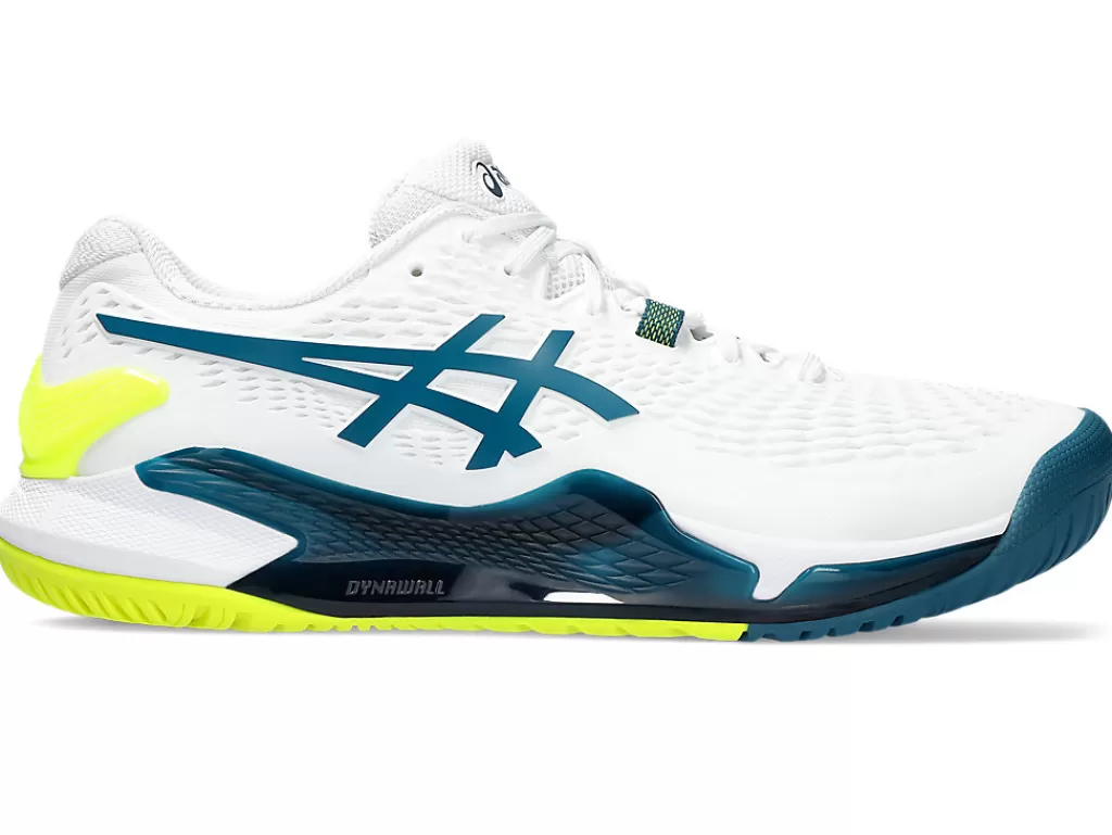 ASICS GEL-RESOLUTION™ | Tennisschoenen>GEL-RESOLUTION 9 White/Restful Teal