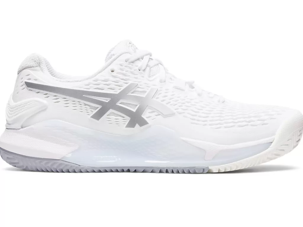 ASICS GEL-RESOLUTION™ | Tennisschoenen>GEL-RESOLUTION 9 CLAY White/Pure Silver