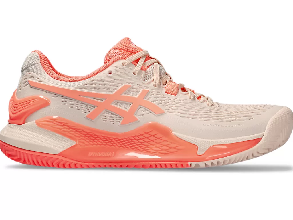 ASICS GEL-RESOLUTION™ | Tennisschoenen>GEL-RESOLUTION 9 CLAY Pearl Pink/Sun Coral