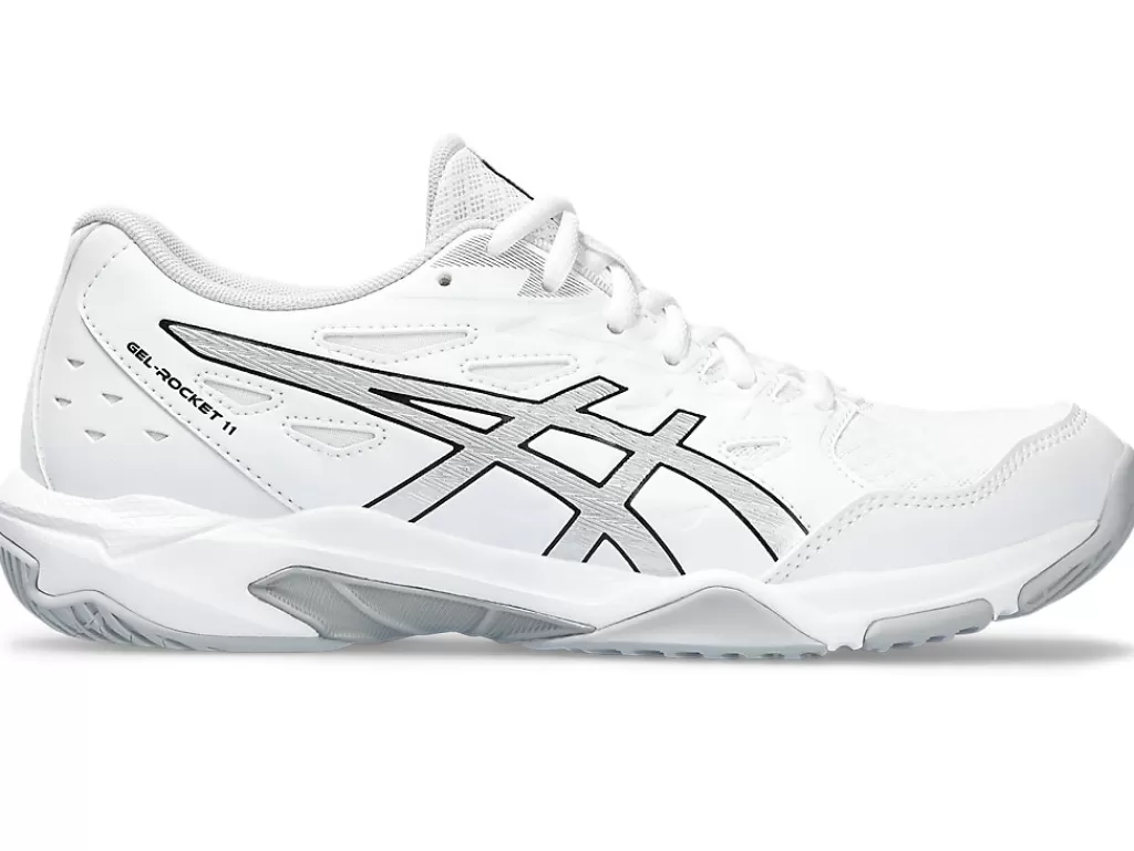 ASICS Netbal | Squash & badminton>GEL-ROCKET 11 White/Pure Silver