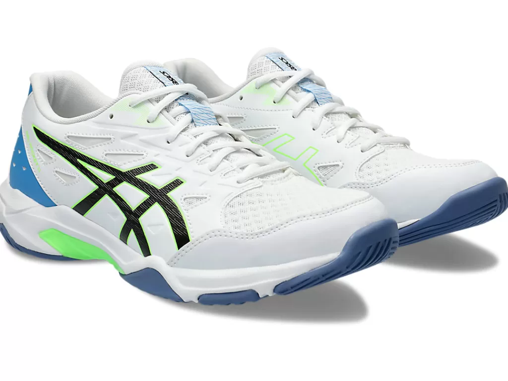 ASICS Squash & badminton | Handbal>GEL-ROCKET 11 White/Lime Burst