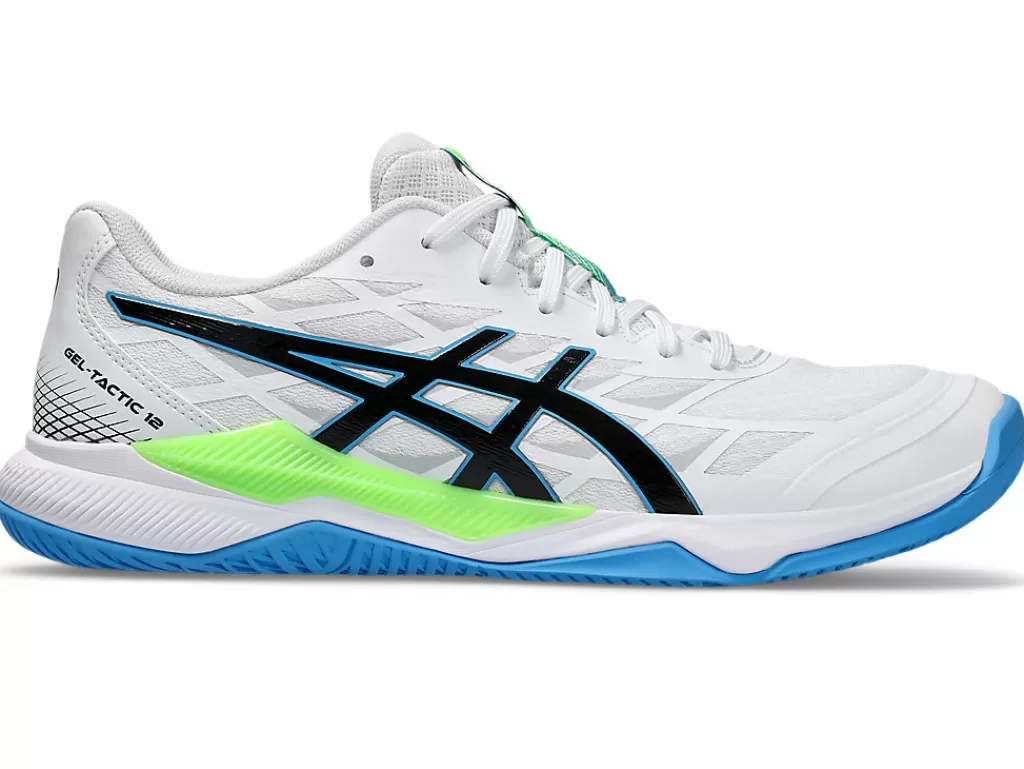 ASICS Squash & badminton | Handbal>GEL-TACTIC 12 White/Lime Burst