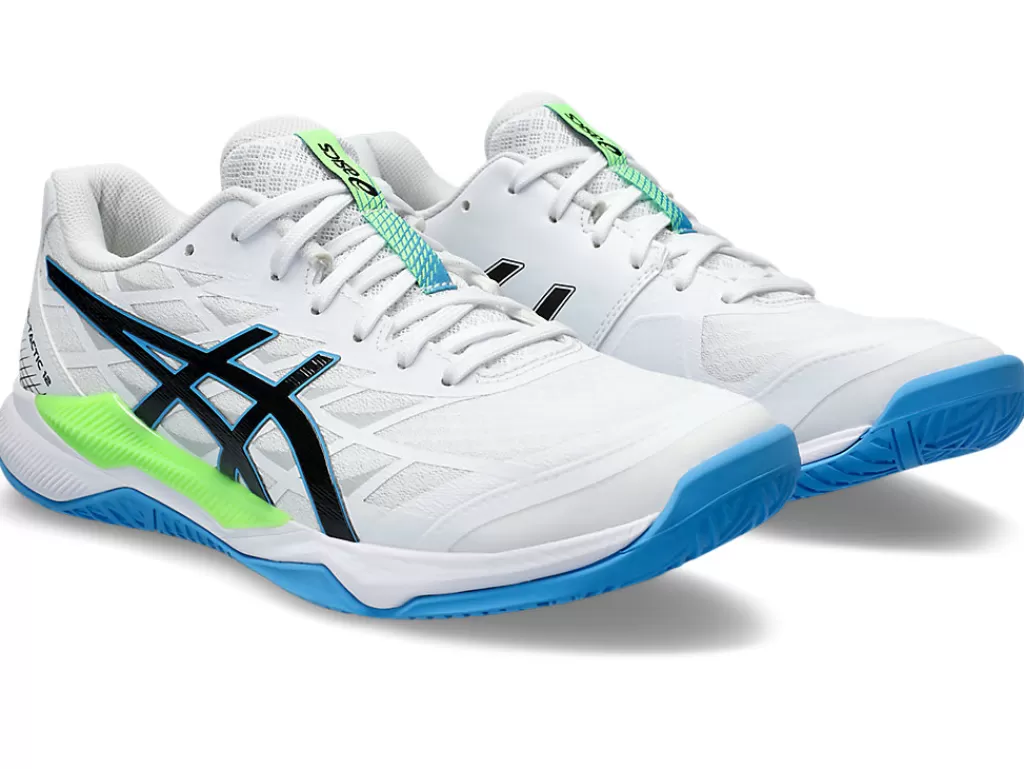 ASICS Squash & badminton | Handbal>GEL-TACTIC 12 White/Lime Burst