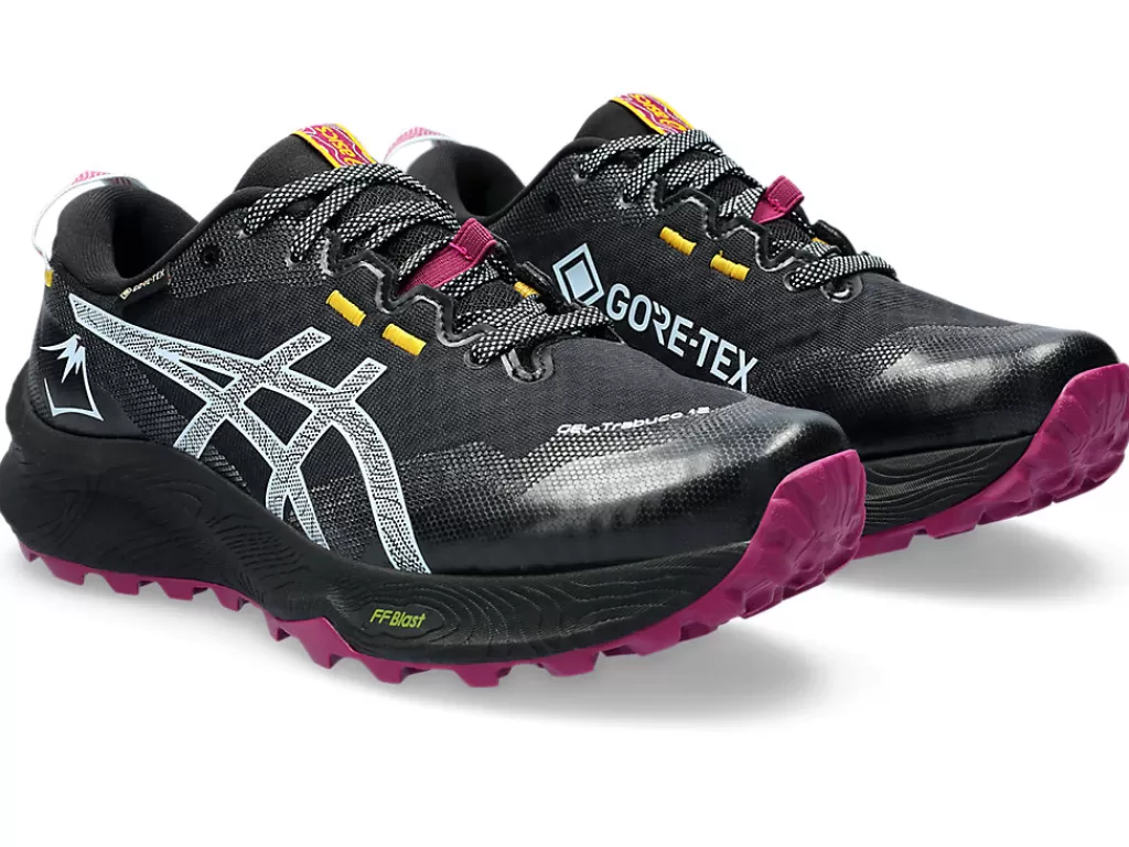 ASICS GEL-TRABUCO™ | Trail running>GEL-TRABUCO 12 GTX Black/Light Blue