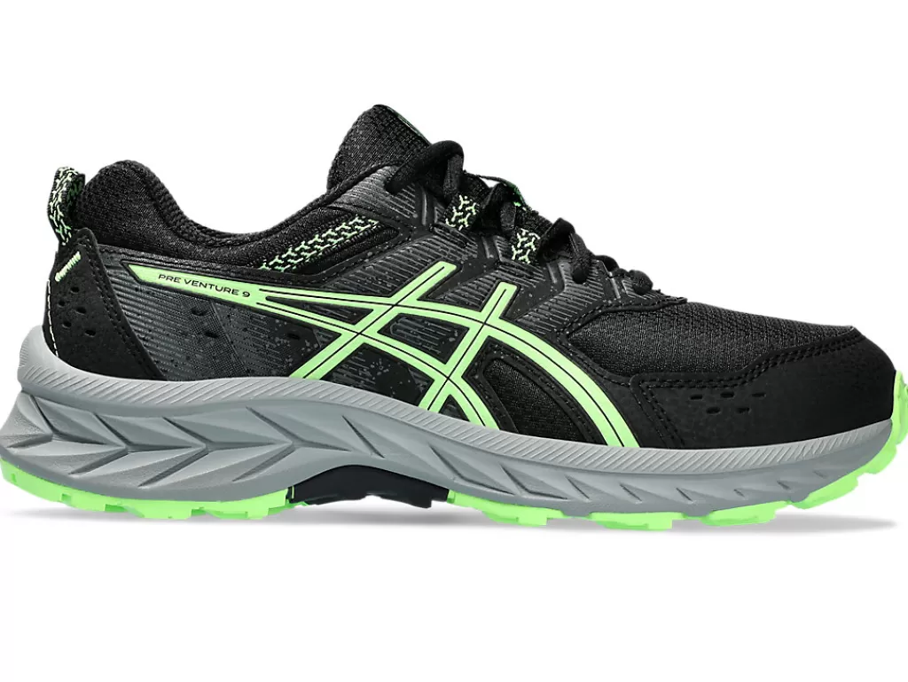 ASICS GEL-VENTURE™ | Trail running>GEL-VENTURE 9 GS Black/Illuminate Green