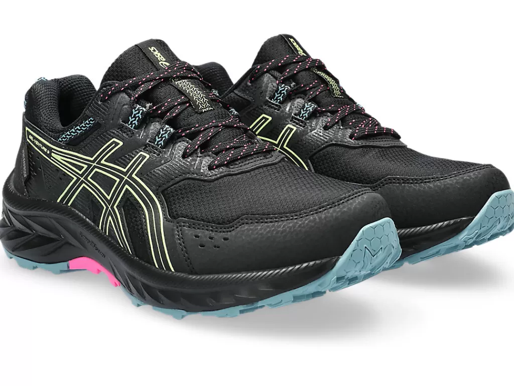 ASICS GEL-VENTURE™ | Trail running>GEL-VENTURE 9 WATERPROOF Black/Lime Green