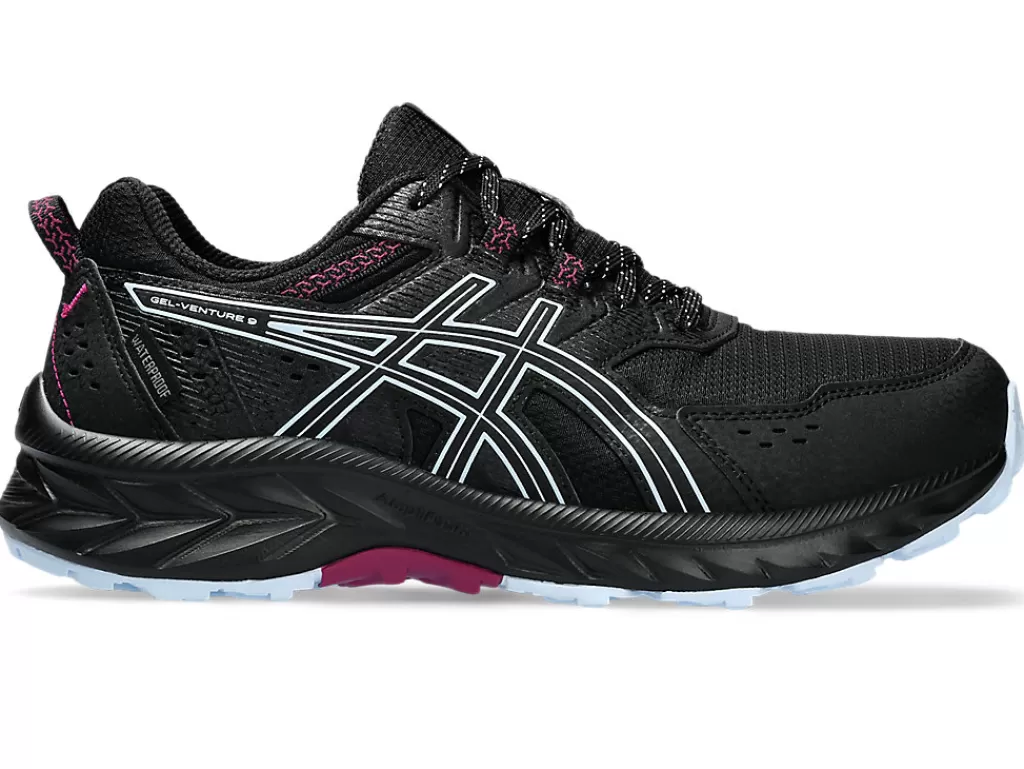 ASICS GEL-VENTURE™ | Trail running>GEL-VENTURE 9 WATERPROOF Black/Light Blue