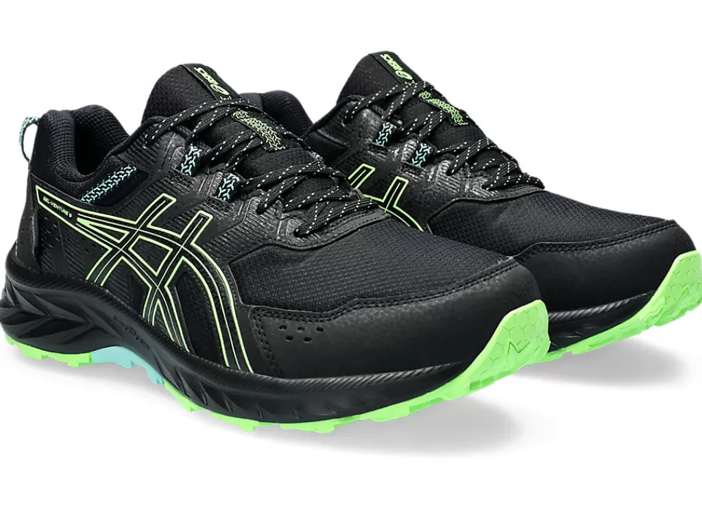 ASICS GEL-VENTURE™ | Trail running>GEL-VENTURE 9 WATERPROOF Black/Illuminate Green