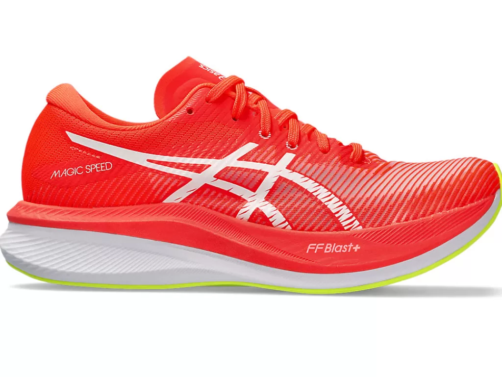 ASICS MAGIC SPEED™ | Run faster>MAGIC SPEED 3 Sunrise Red/White