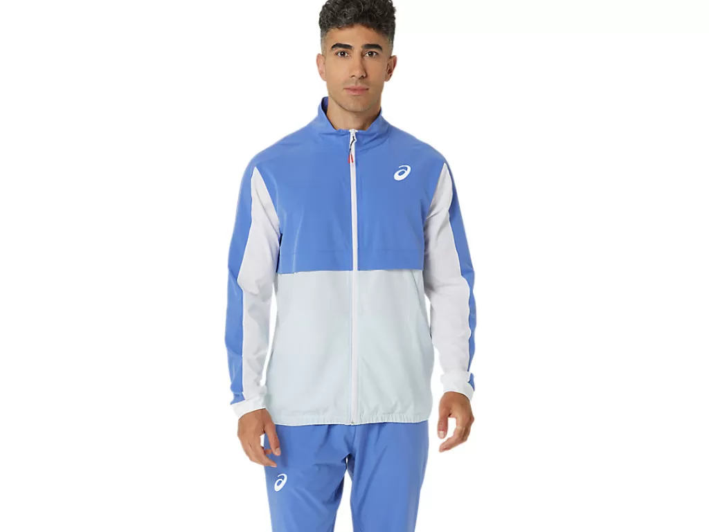 ASICS Kleding | Jassen en vesten>MATCH JACKET Sapphire