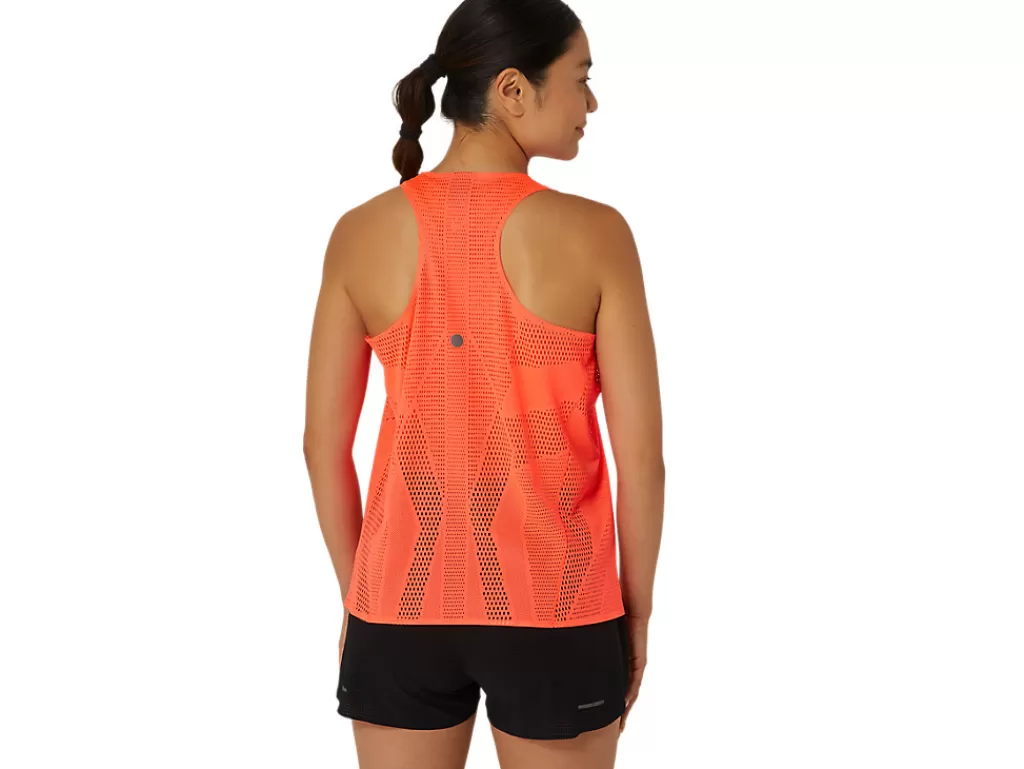 ASICS Kleding | Hardlopen>METARUN TANK Sunrise Red