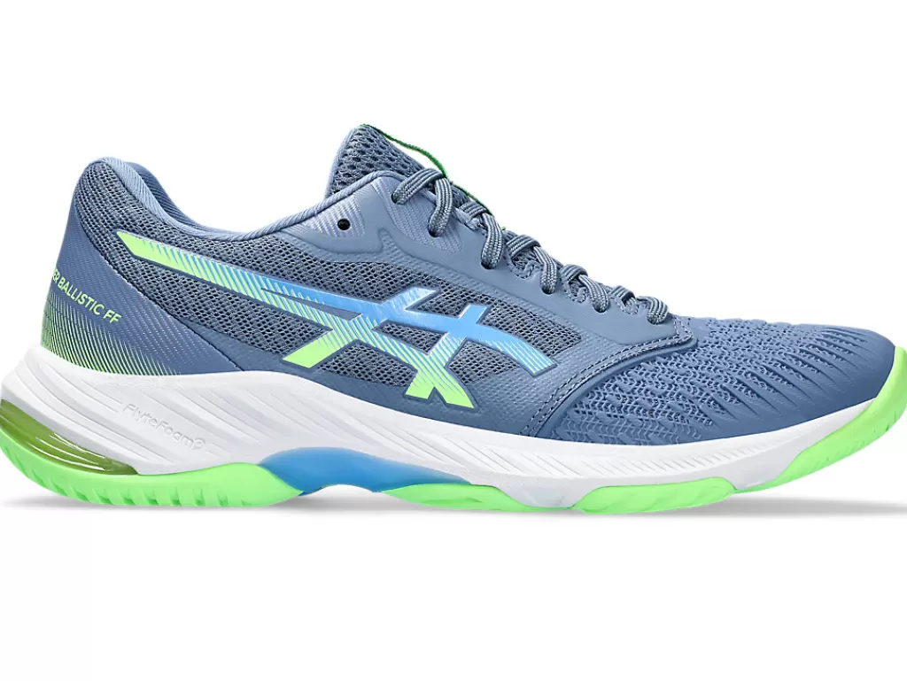 ASICS Squash & badminton | Handbal>NETBURNER BALLISTIC FF 3 Denim Blue/Waterscape