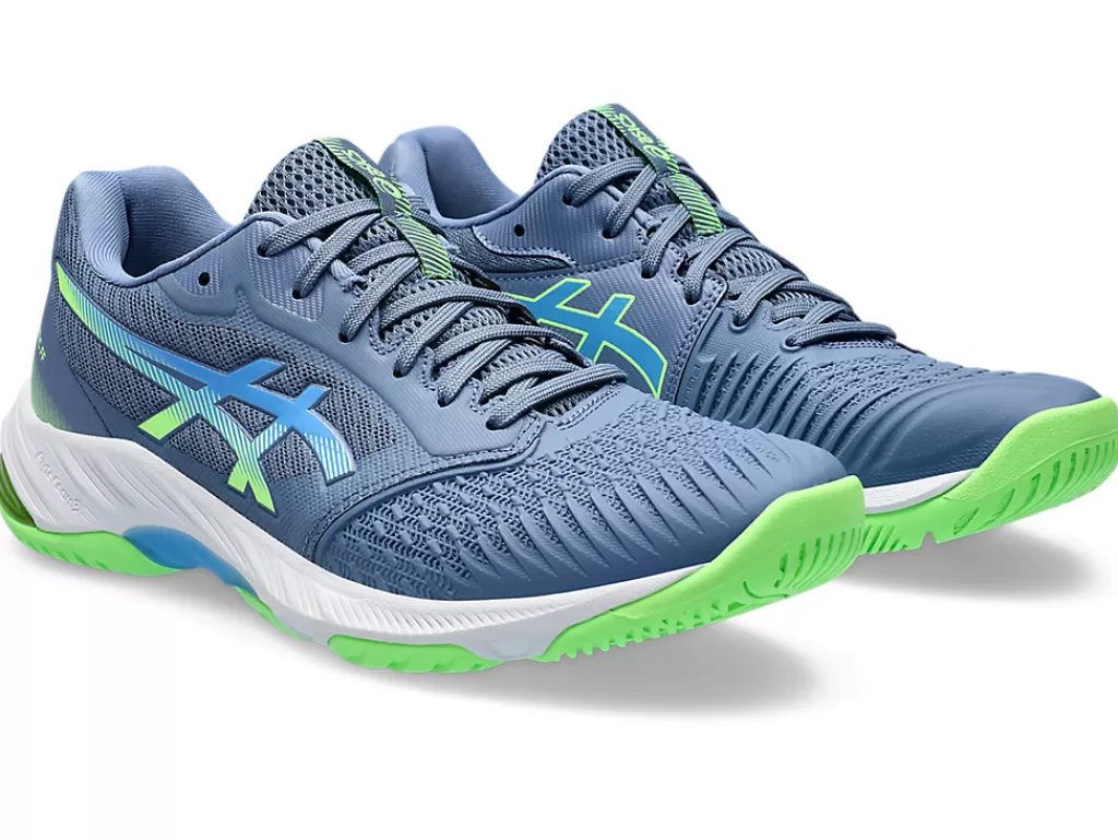 ASICS Squash & badminton | Handbal>NETBURNER BALLISTIC FF 3 Denim Blue/Waterscape