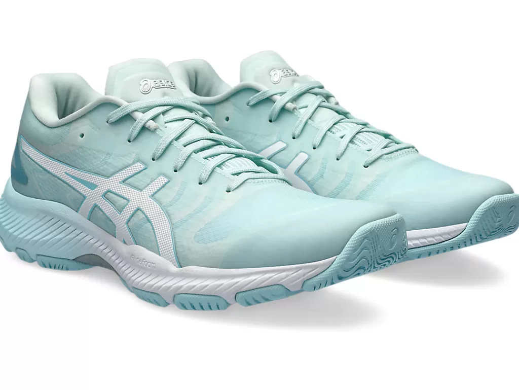 ASICS Netbal | Squash & badminton>NETBURNER PROFESSIONAL™ FF 3 Aquamarine/White