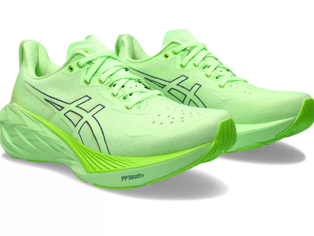 ASICS NOVABLAST™ | Run faster>NOVABLAST 4 Illuminate Green/Lime Burst