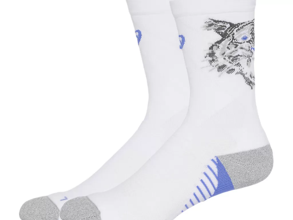 ASICS Hardlopen | Sokken>PERFORMANCE RUN SOCK CREW Brilliant White/Sapphire