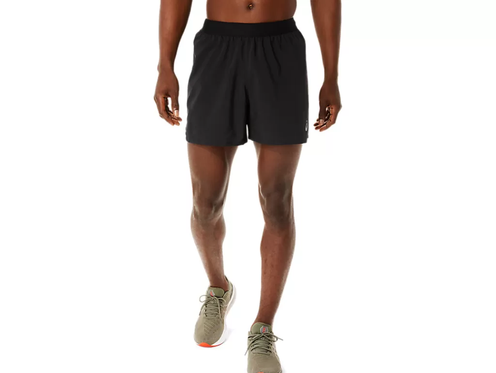 ASICS Kleding | Hardlopen>ROAD 5IN SHORT Performance Black