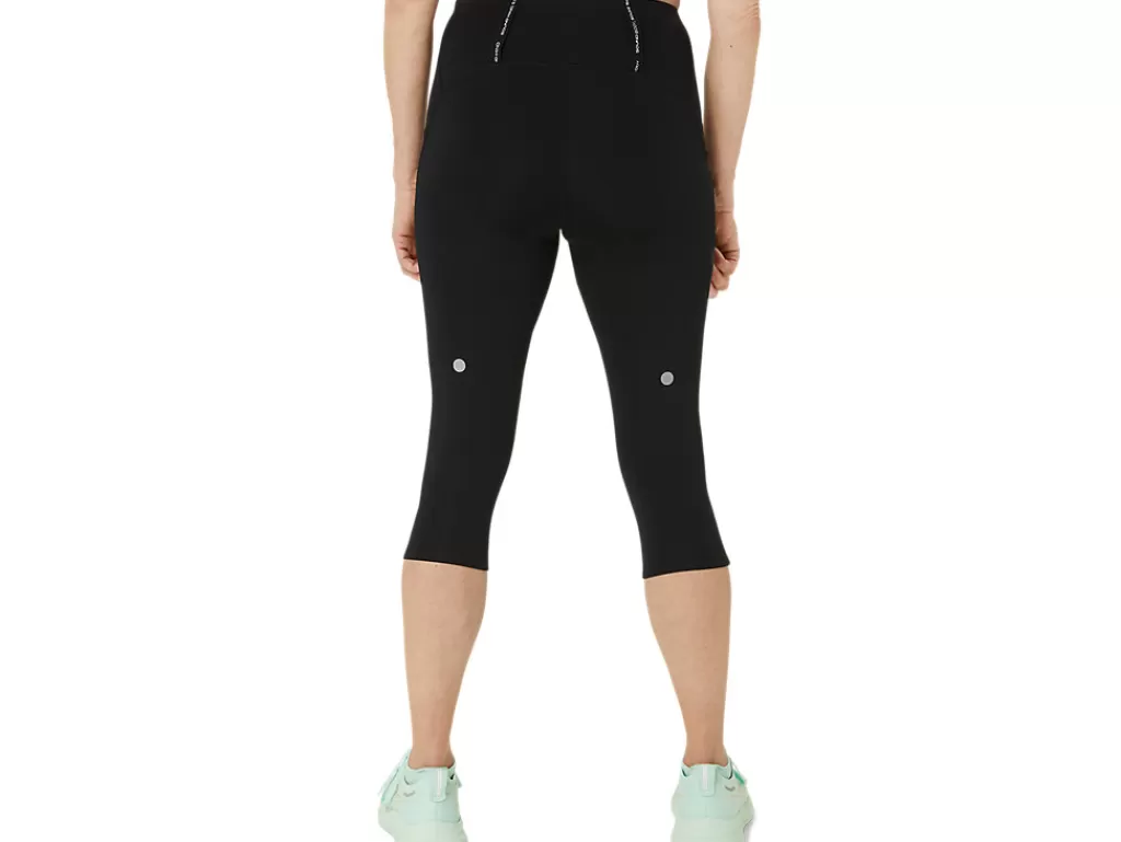 ASICS Kleding | Hardlopen>ROAD HIGH WAIST CAPRI TIGHT Performance Black