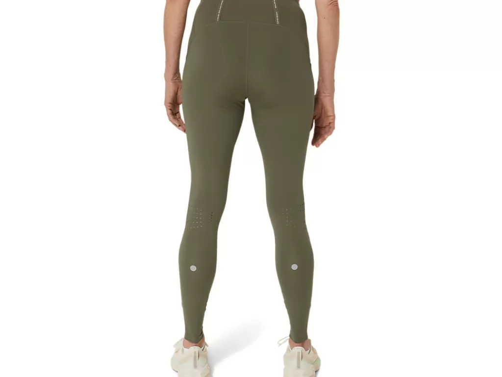 ASICS Kleding | Hardlopen>ROAD HIGH WAIST TIGHT Mantle Green