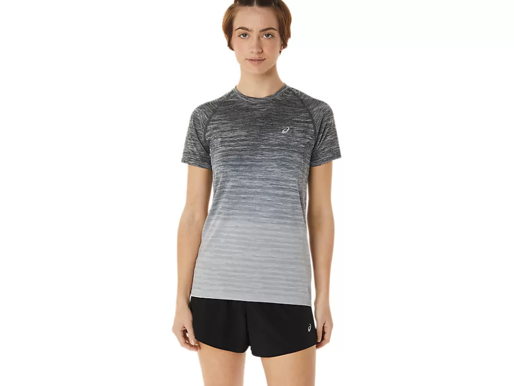 ASICS Kleding | Hardlopen>SEAMLESS SS TOP Carrier Grey/Glacier Grey