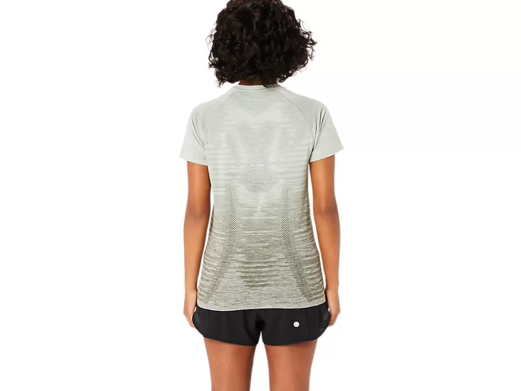 ASICS Kleding | Hardlopen>SEAMLESS SS TOP Mantle Green/Olive Grey