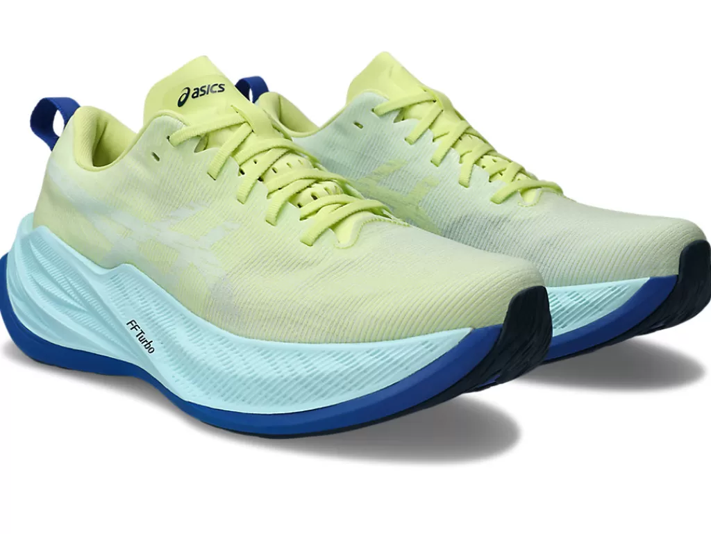 ASICS Run faster | Hardloopschoenen>SUPERBLAST Glow Yellow/Aquamarine