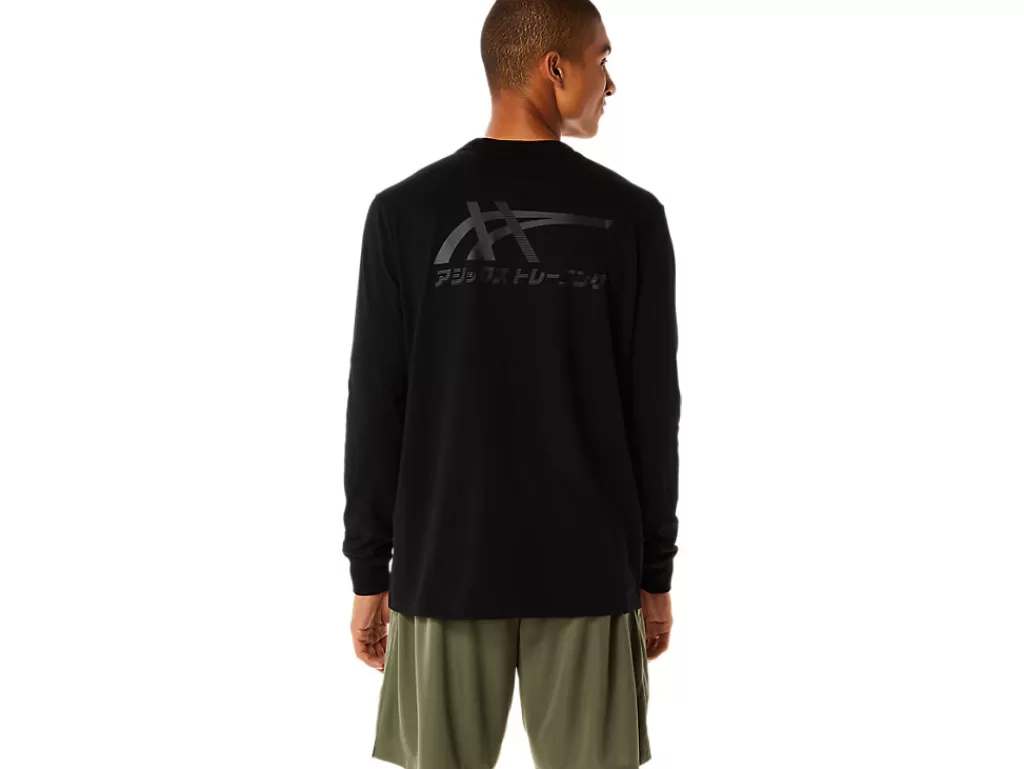 ASICS Shirts met lange mouwen | Bovenkleding>TIGER LS TOP Performance Black/Graphite Grey