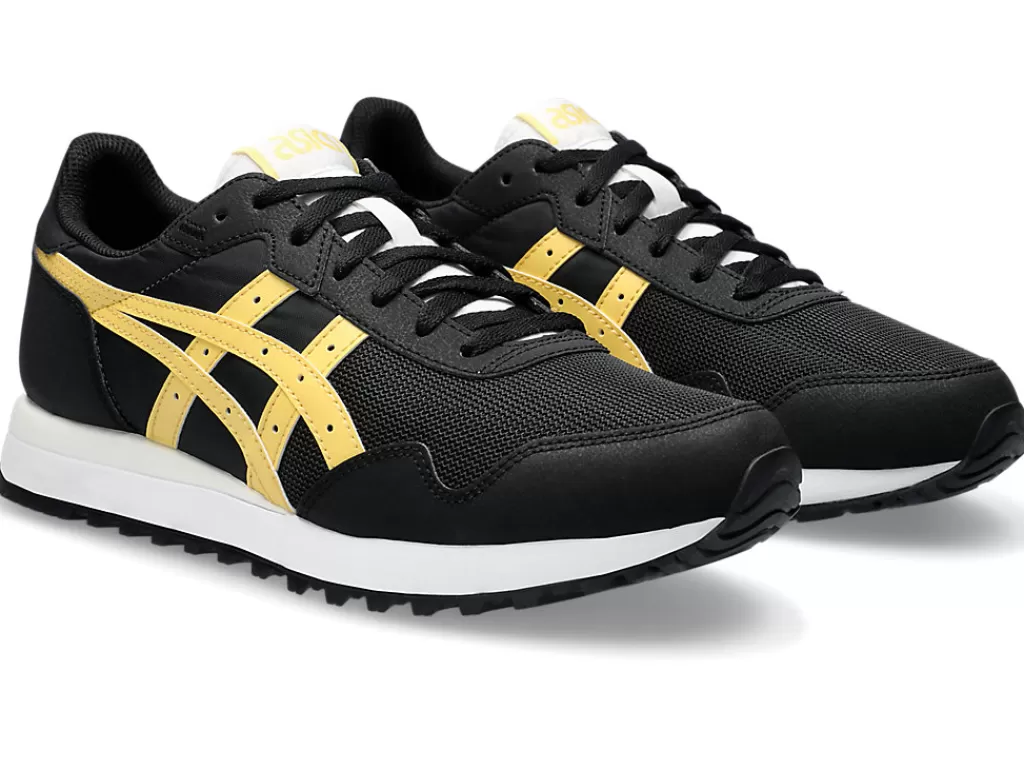 ASICS Sportstyle | Heritage>TIGER RUNNER II Black/Faded Yellow