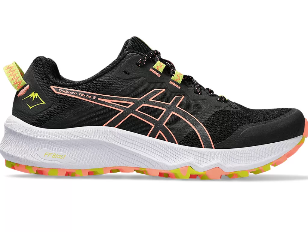 ASICS Trail running | GEL-FUJITRABUCO™>Trabuco Terra 2 Black/Sun Coral