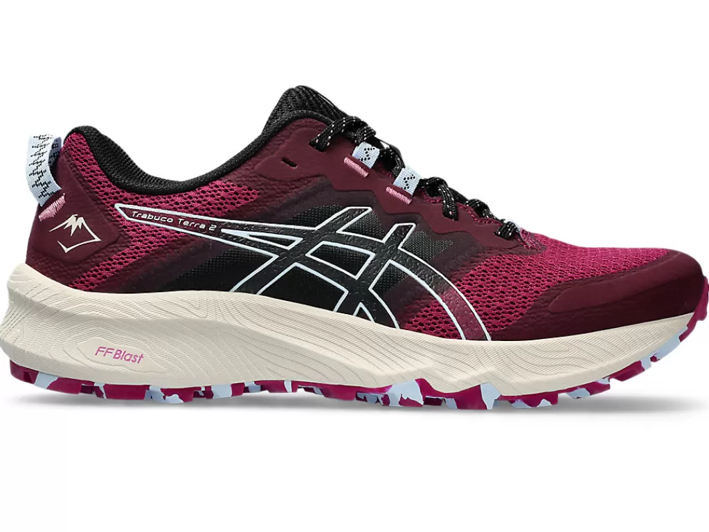 ASICS Trail running | GEL-FUJITRABUCO™>Trabuco Terra 2 Blackberry/Light Blue