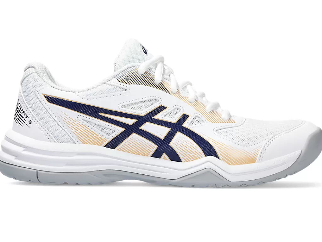 ASICS Netbal | Squash & badminton>UPCOURT 5 White/Peacoat