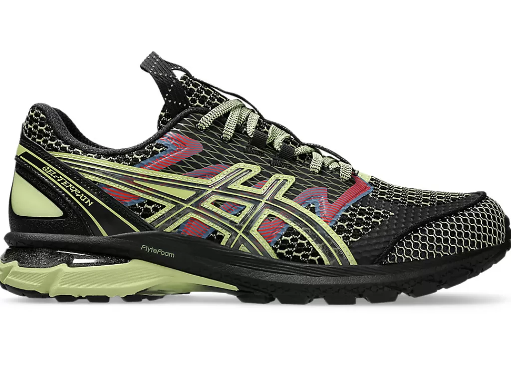 ASICS Sportstyle | Nieuw binnen>US4-S GEL-TERRAIN Black/Neon Lime